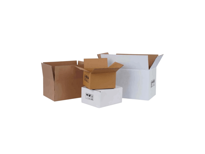 Single Corrugated A-Box Carrying Box